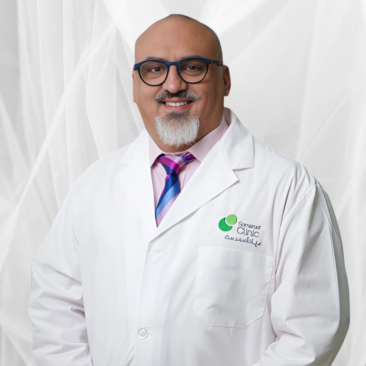 Portrait of Dr. Samy Darwish, Oral Surgeon at Somerset Clinic.