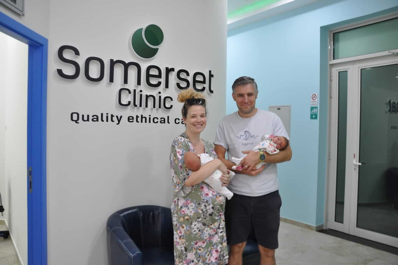 a happy family at somerset clinic